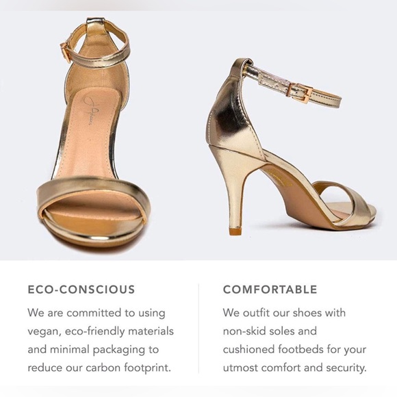 Ankle Strap Stiletto Heel/Open Toe Dress Sandal - Picture 2 of 7